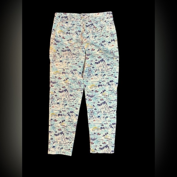 Talbots Mid Rise the weekend chino pants Ankle toile beach‎ resort blue … - Picture 4 of 11